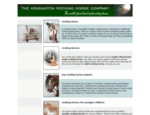 Tablet Screenshot of kensington-rocking-horses.co.uk